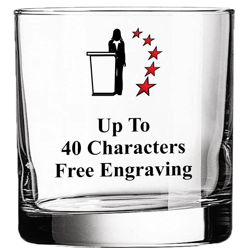 CLR DBL OLD FASHN 10.5OZ GLASS