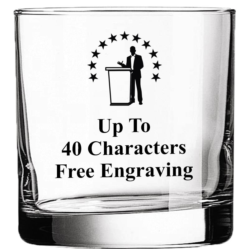 CLR DBL OLD FASHN 10.5OZ GLASS