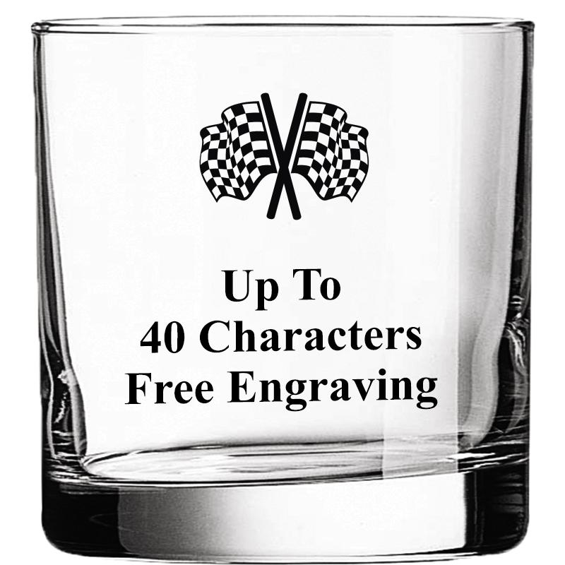 CLR DBL OLD FASHN 10.5OZ GLASS