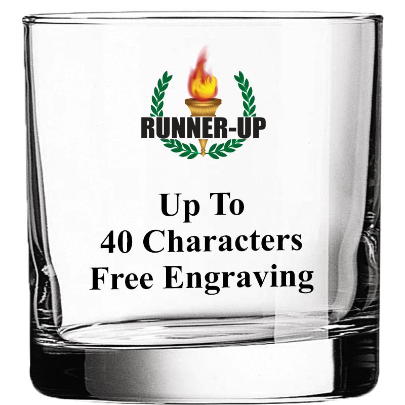 CLR DBL OLD FASHN 10.5OZ GLASS