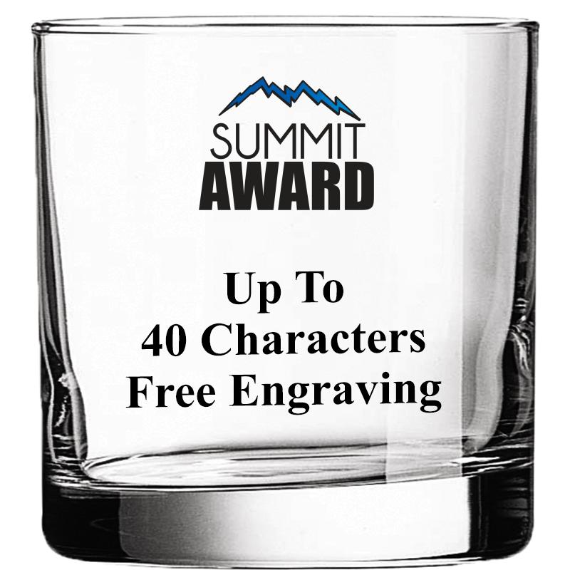 CLR DBL OLD FASHN 10.5OZ GLASS