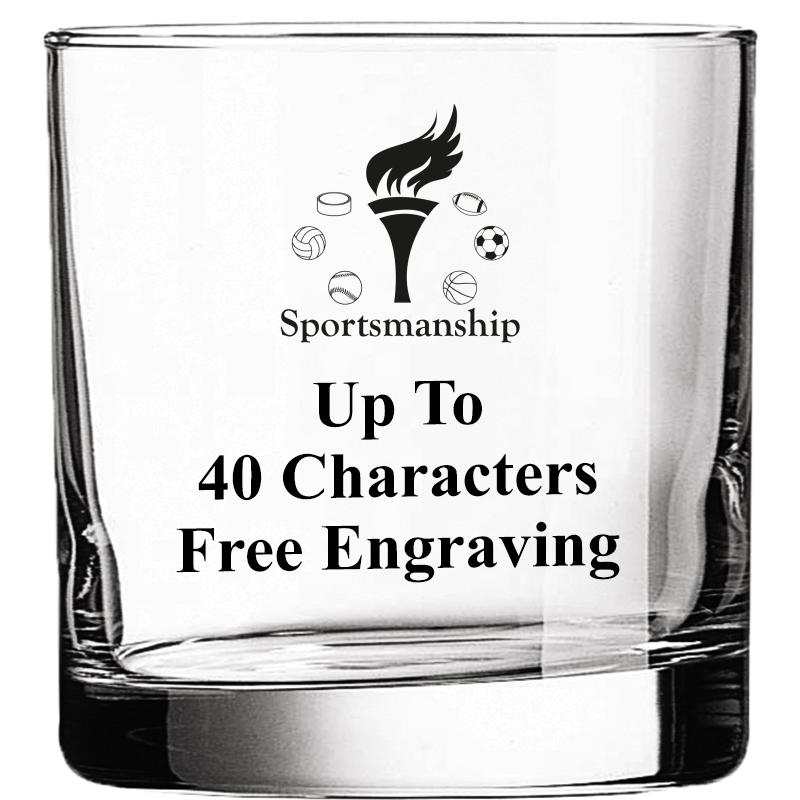 CLR DBL OLD FASHN 10.5OZ GLASS