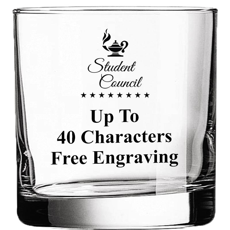 CLR DBL OLD FASHN 10.5OZ GLASS