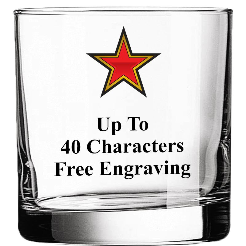 CLR DBL OLD FASHN 10.5OZ GLASS