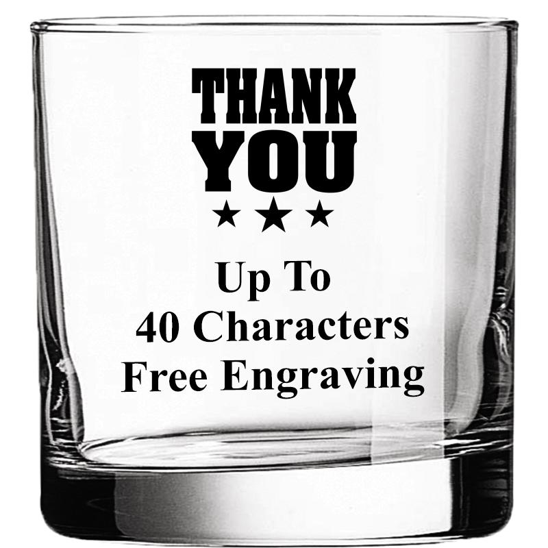 CLR DBL OLD FASHN 10.5OZ GLASS