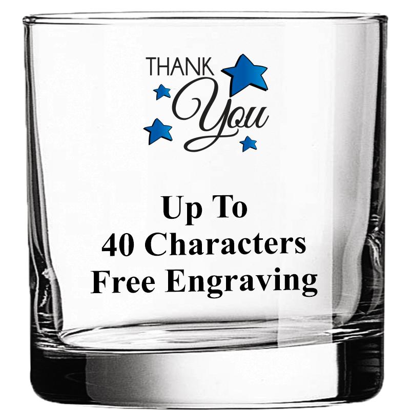 CLR DBL OLD FASHN 10.5OZ GLASS