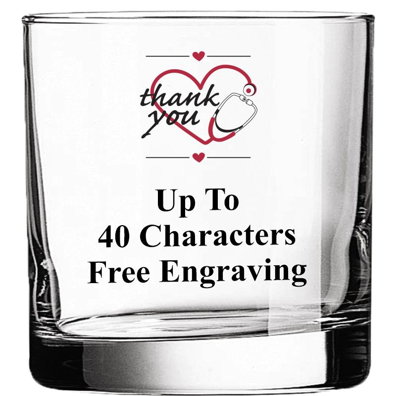 CLR DBL OLD FASHN 10.5OZ GLASS