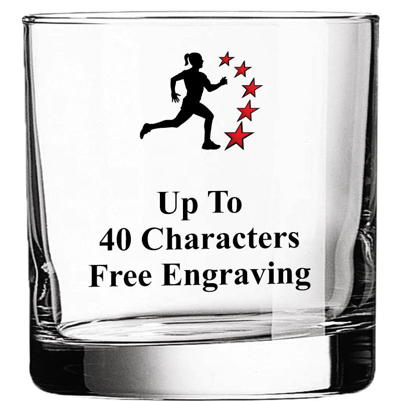 CLR DBL OLD FASHN 10.5OZ GLASS