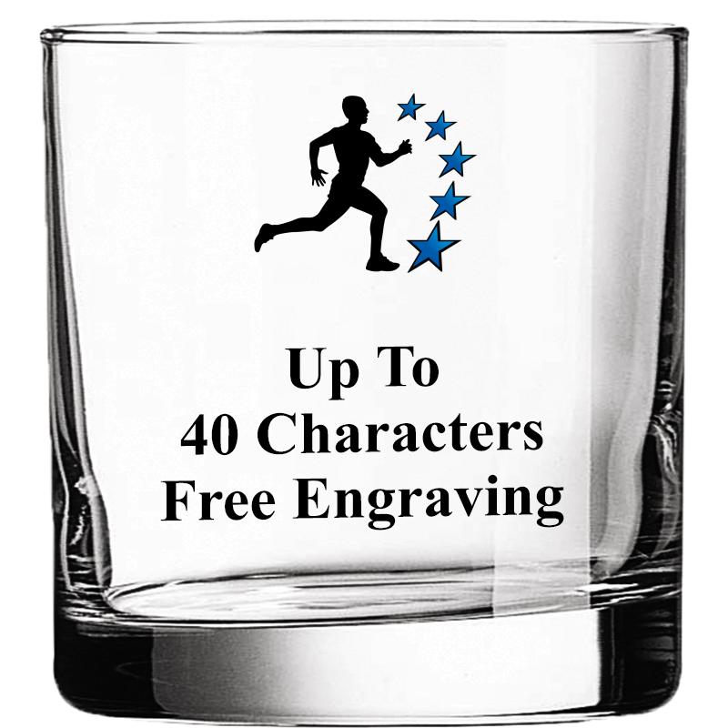 CLR DBL OLD FASHN 10.5OZ GLASS