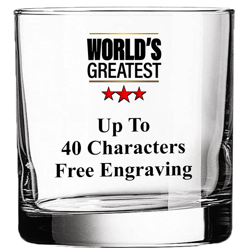 CLR DBL OLD FASHN 10.5OZ GLASS