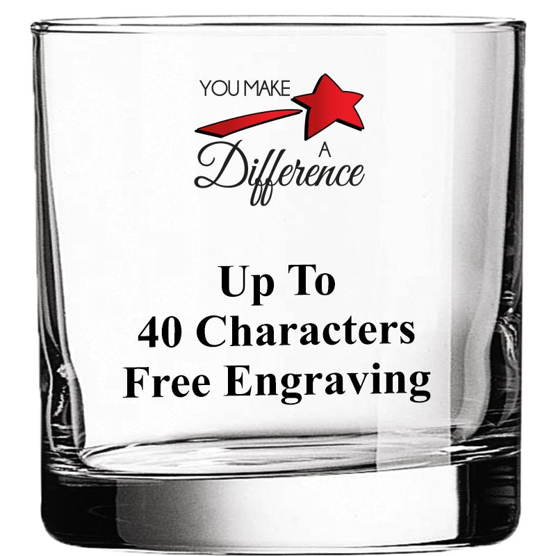 CLR DBL OLD FASHN 10.5OZ GLASS