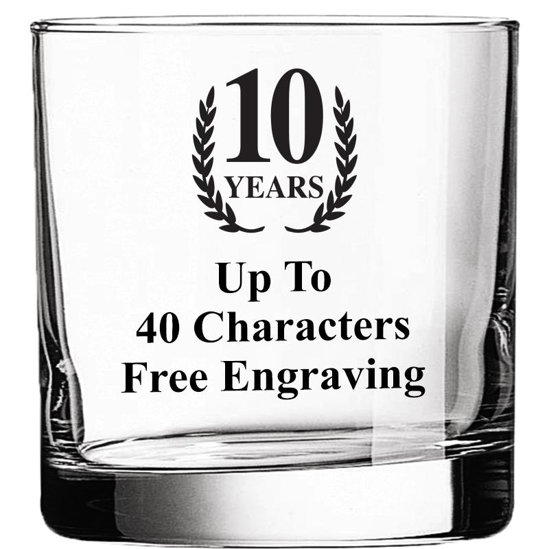 CLR DBL OLD FASHN 10.5OZ GLASS