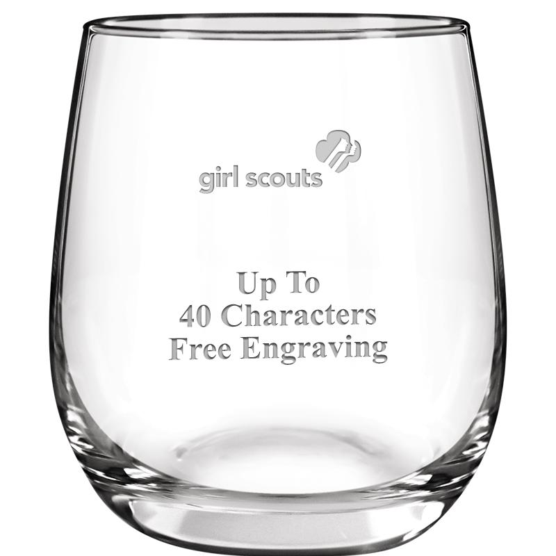 8.8oz FORTUNATO STEMLESS WN GL