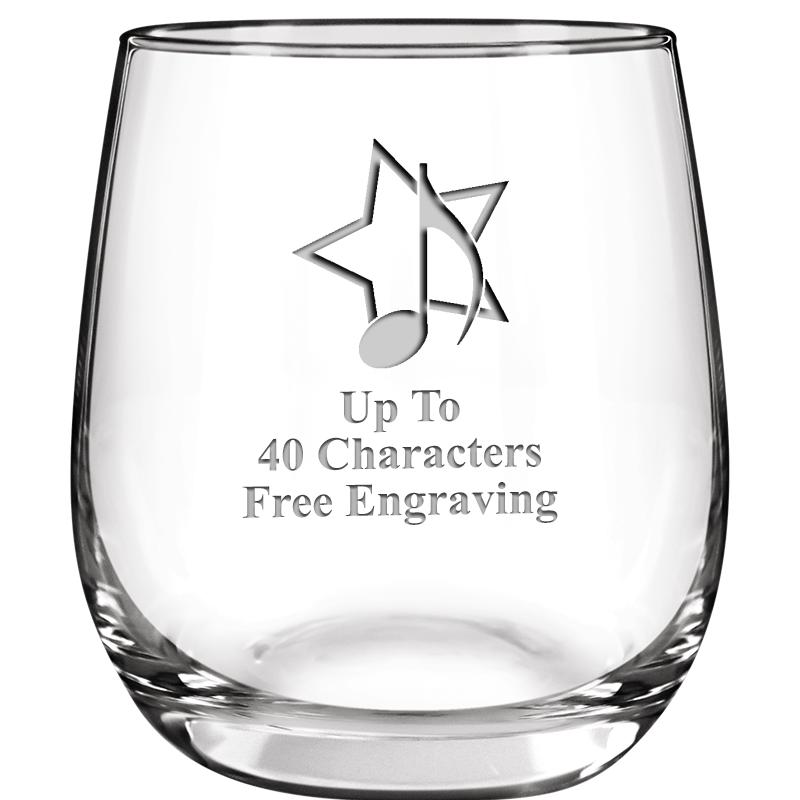 8.8oz FORTUNATO STEMLESS WN GL