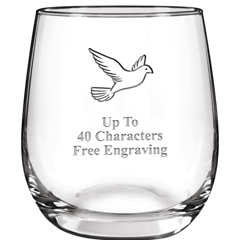 8.8oz FORTUNATO STEMLESS WN GL