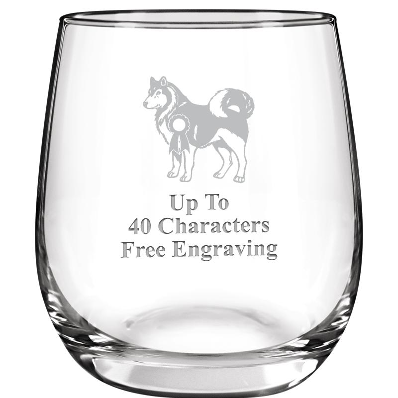 8.8oz FORTUNATO STEMLESS WN GL