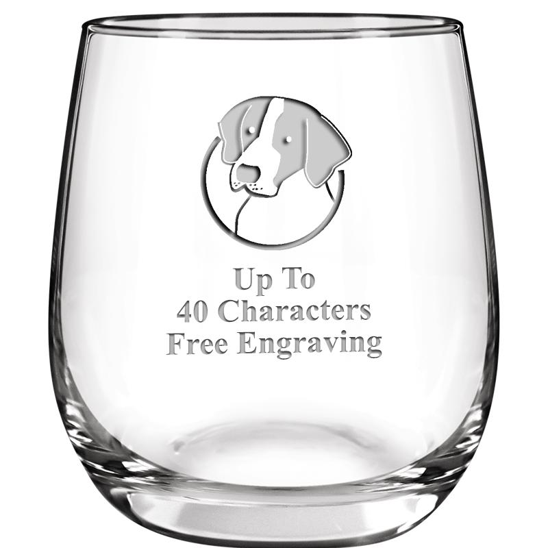 8.8oz FORTUNATO STEMLESS WN GL