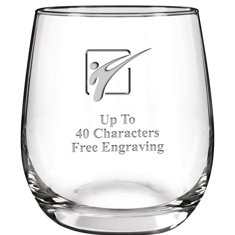 8.8oz FORTUNATO STEMLESS WN GL