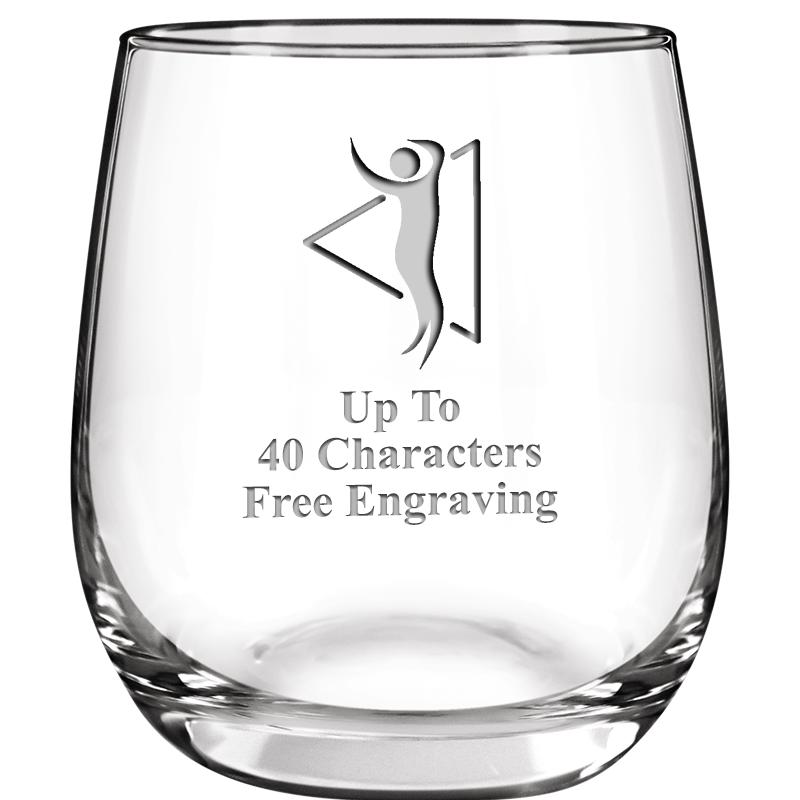 8.8oz FORTUNATO STEMLESS WN GL