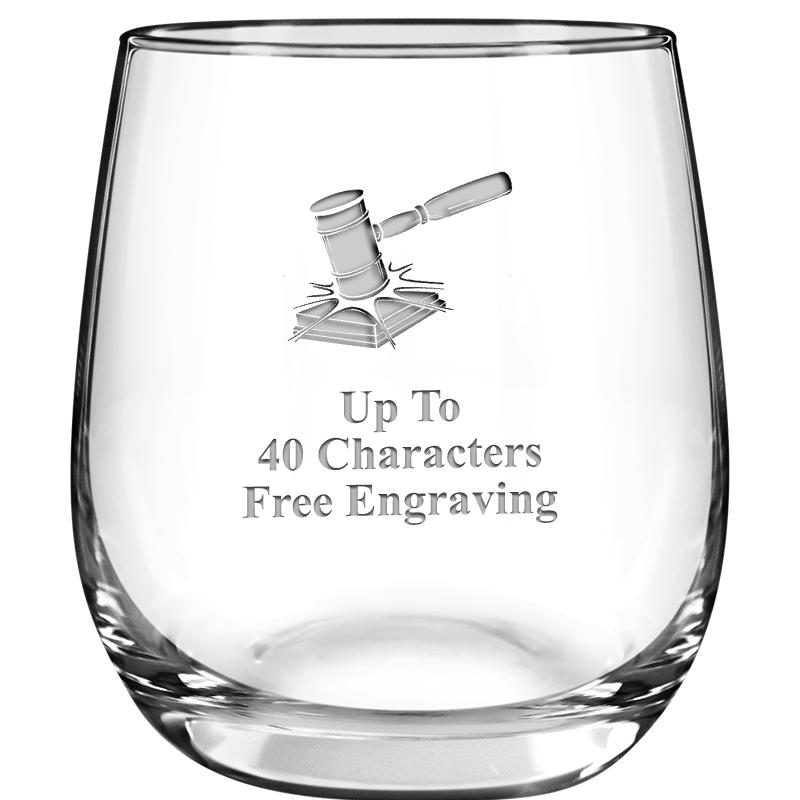 8.8oz FORTUNATO STEMLESS WN GL