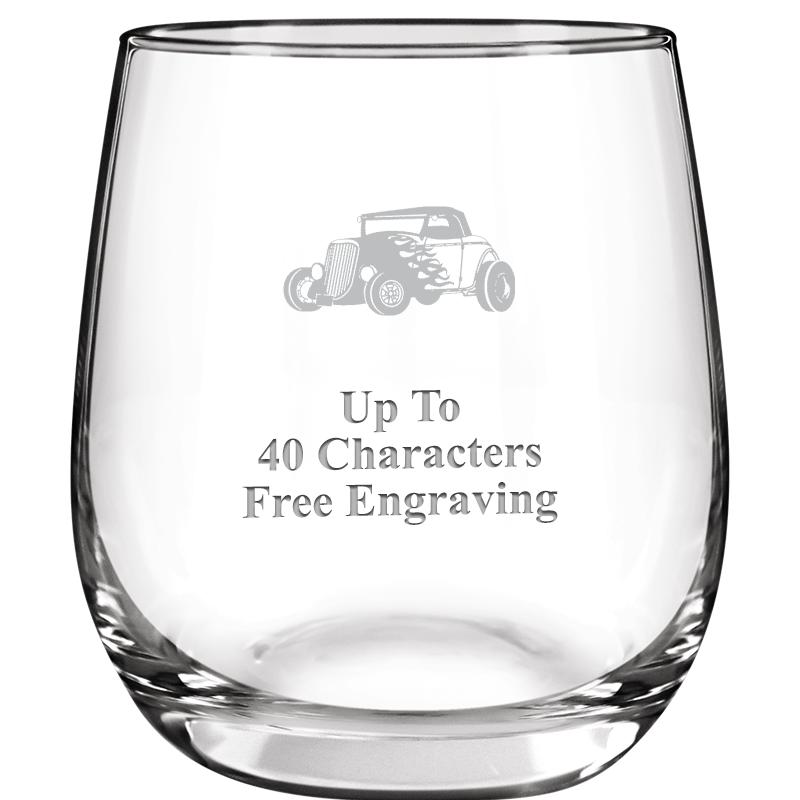 8.8oz FORTUNATO STEMLESS WN GL