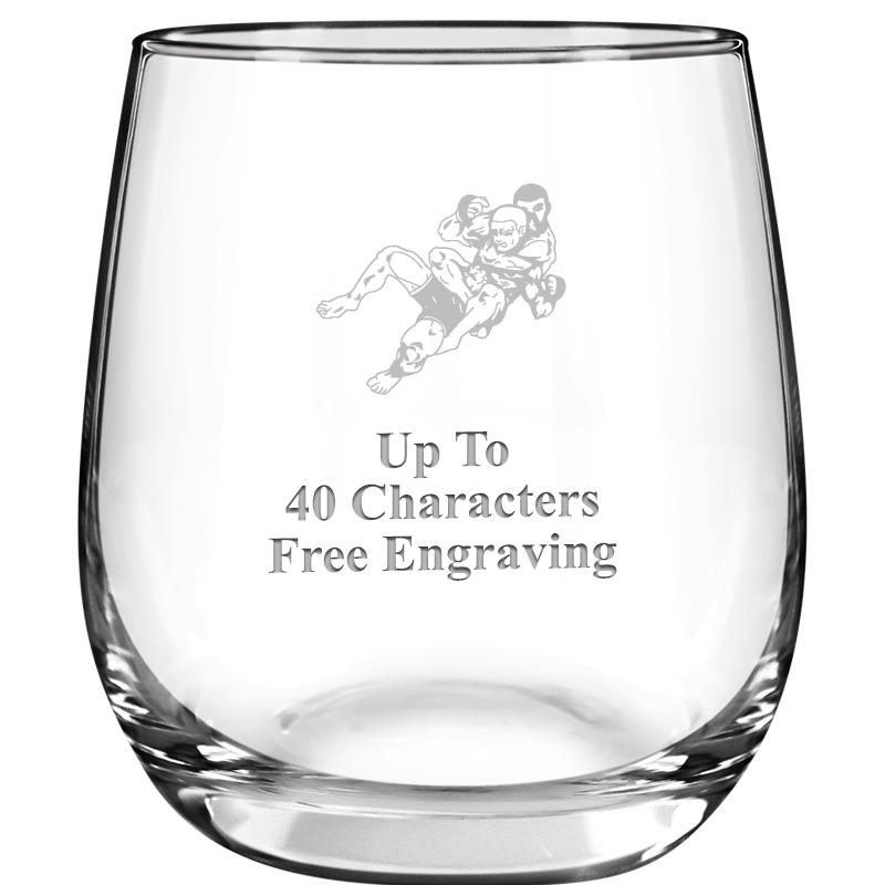 8.8oz FORTUNATO STEMLESS WN GL