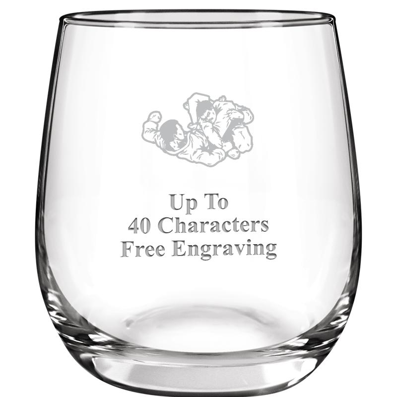 8.8oz FORTUNATO STEMLESS WN GL