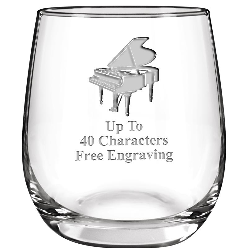 8.8oz FORTUNATO STEMLESS WN GL