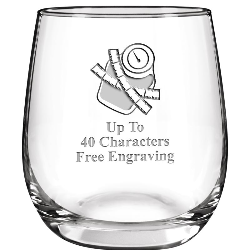 8.8oz FORTUNATO STEMLESS WN GL