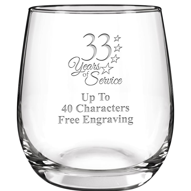 8.8oz FORTUNATO STEMLESS WN GL
