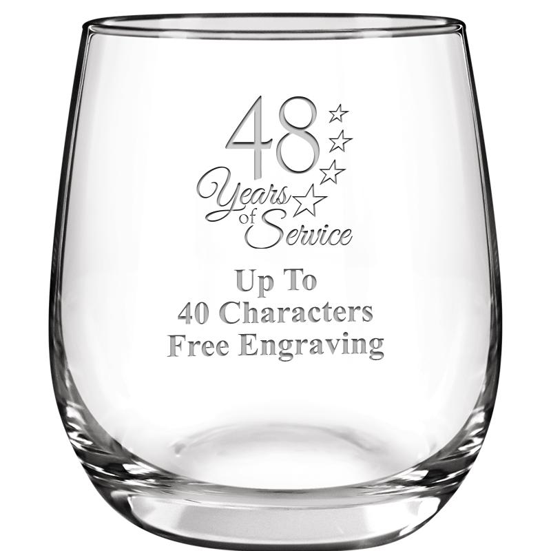 8.8oz FORTUNATO STEMLESS WN GL