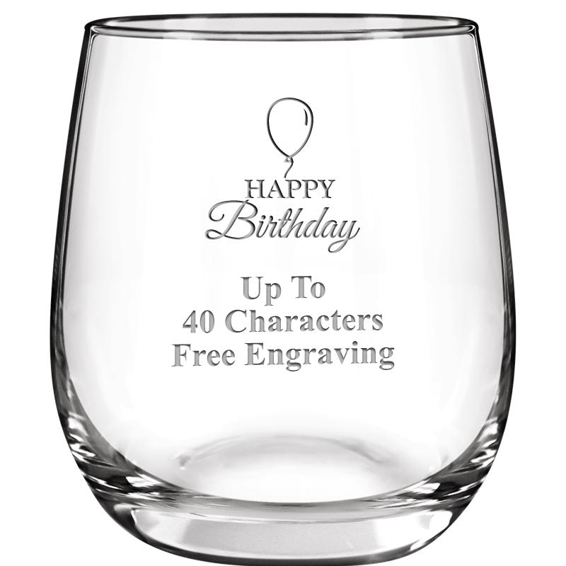 8.8oz FORTUNATO STEMLESS WN GL