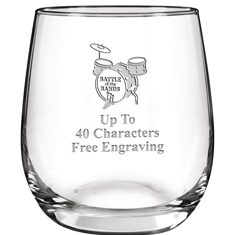 8.8oz FORTUNATO STEMLESS WN GL