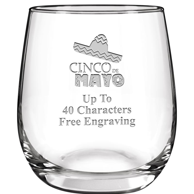 8.8oz FORTUNATO STEMLESS WN GL