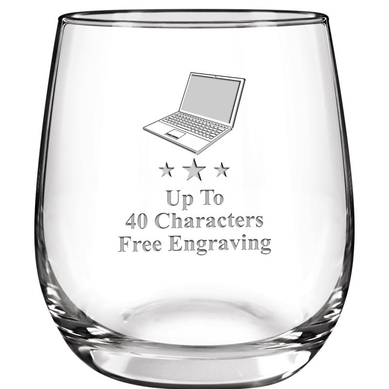 8.8oz FORTUNATO STEMLESS WN GL