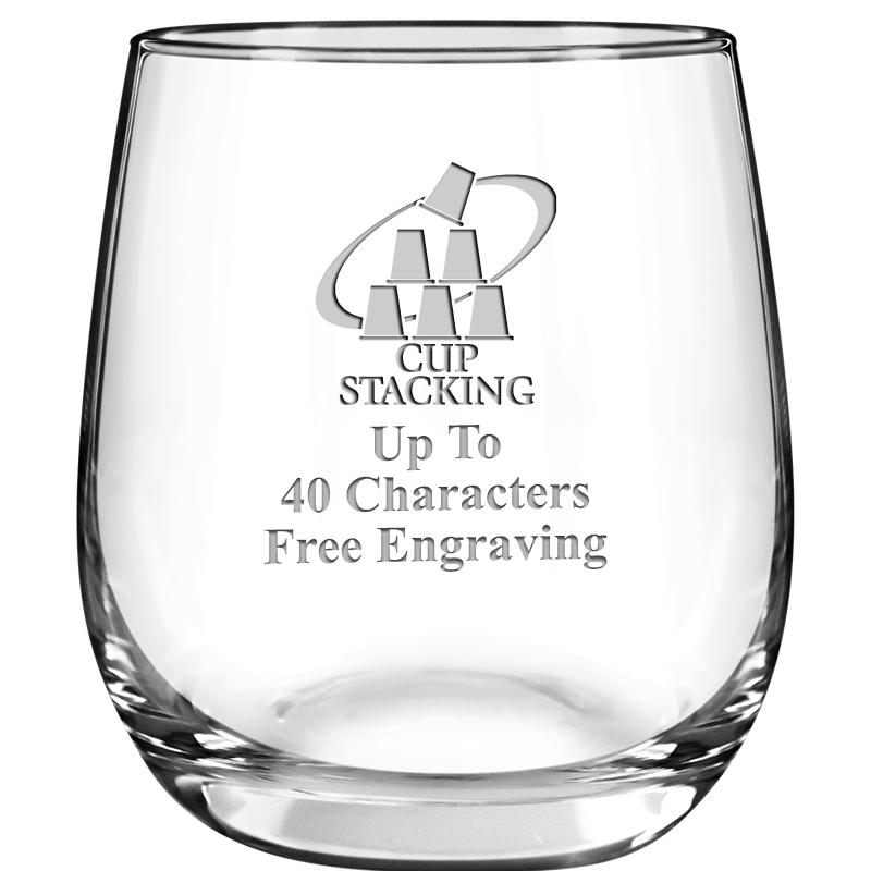 8.8oz FORTUNATO STEMLESS WN GL