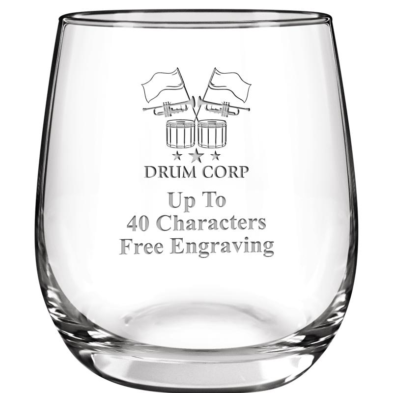 8.8oz FORTUNATO STEMLESS WN GL