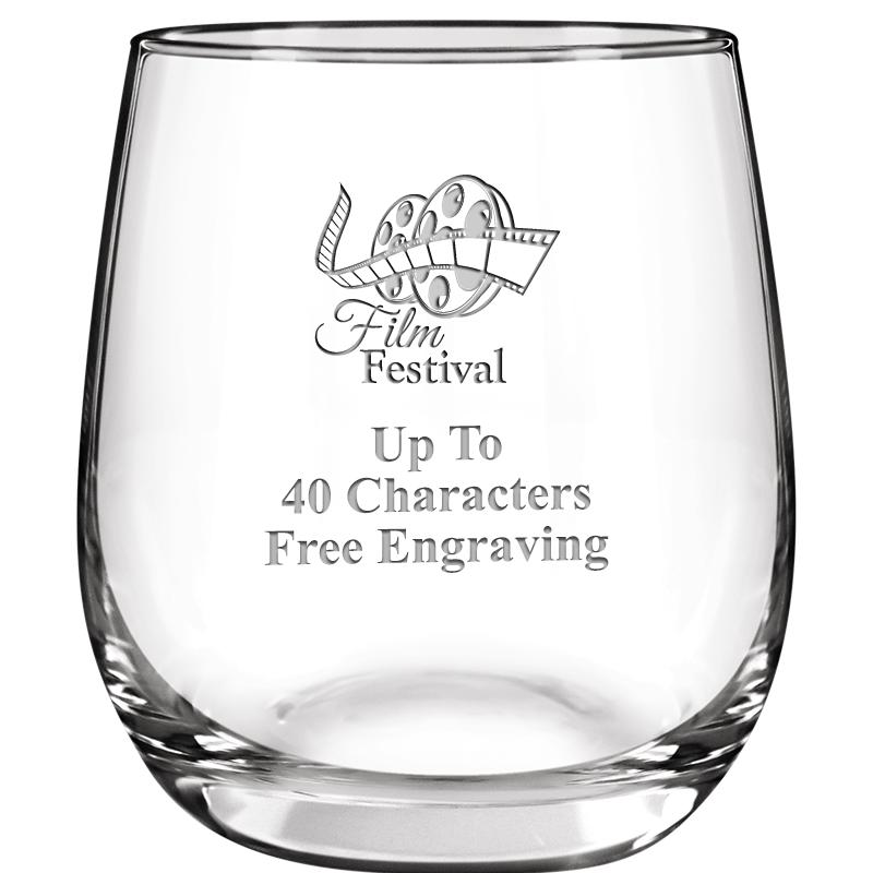 8.8oz FORTUNATO STEMLESS WN GL