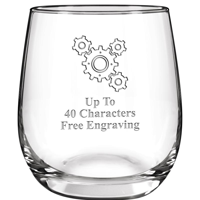 8.8oz FORTUNATO STEMLESS WN GL