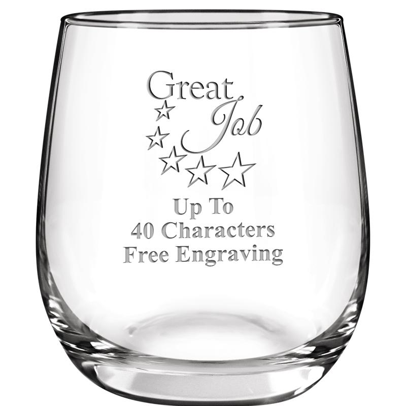 8.8oz FORTUNATO STEMLESS WN GL