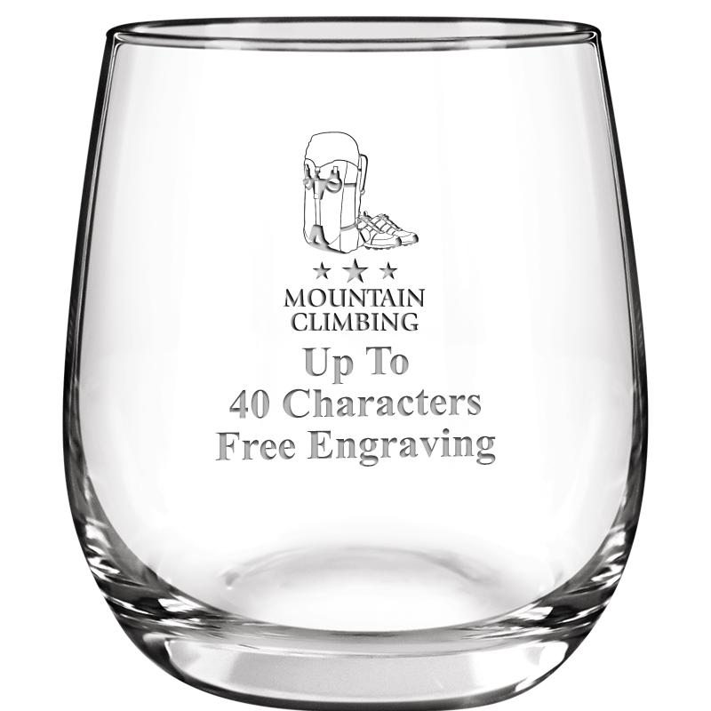 8.8oz FORTUNATO STEMLESS WN GL