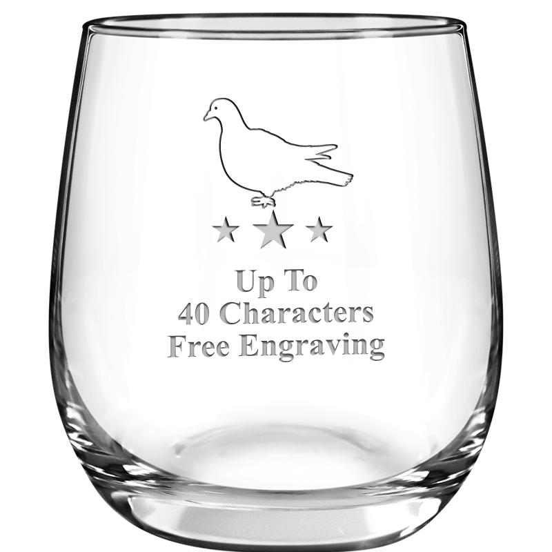 8.8oz FORTUNATO STEMLESS WN GL