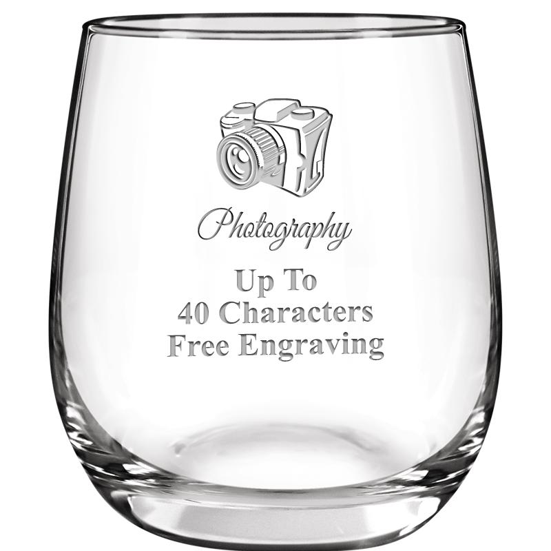 8.8oz FORTUNATO STEMLESS WN GL