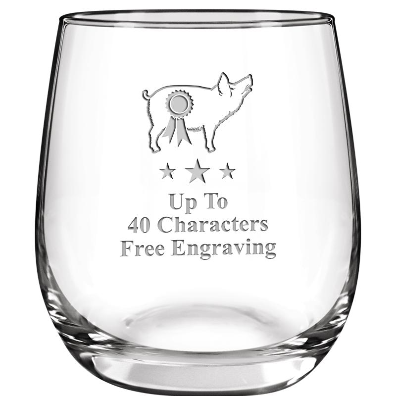 8.8oz FORTUNATO STEMLESS WN GL