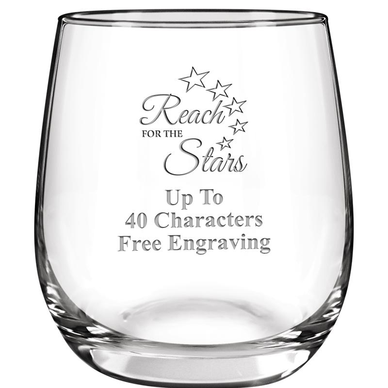 8.8oz FORTUNATO STEMLESS WN GL