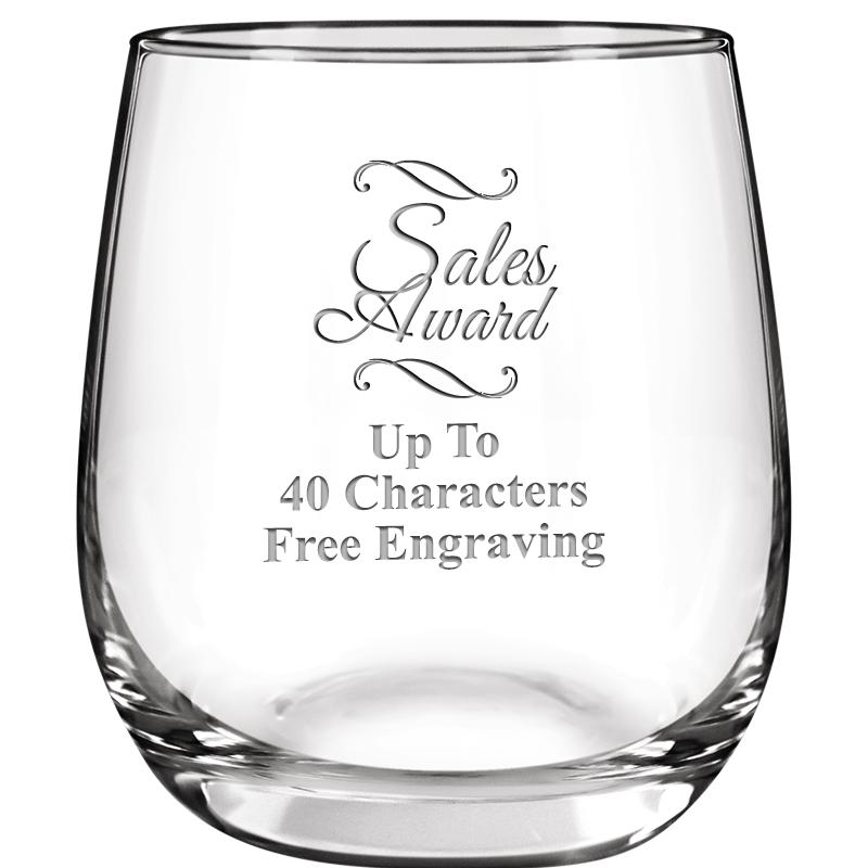 8.8oz FORTUNATO STEMLESS WN GL