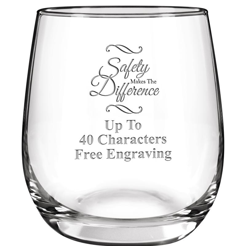 8.8oz FORTUNATO STEMLESS WN GL