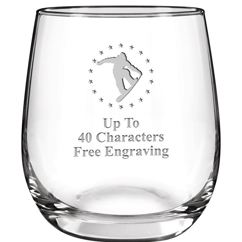 8.8oz FORTUNATO STEMLESS WN GL