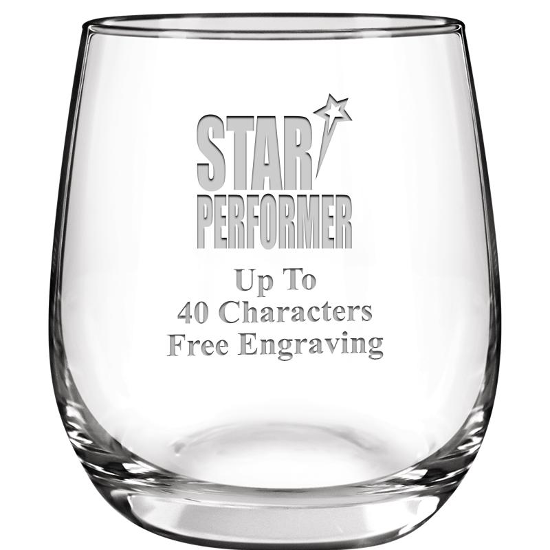 8.8oz FORTUNATO STEMLESS WN GL