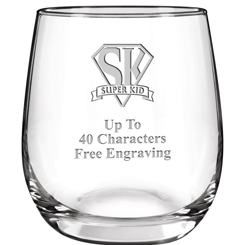8.8oz FORTUNATO STEMLESS WN GL